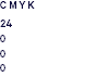CMYK 24 0 0 0